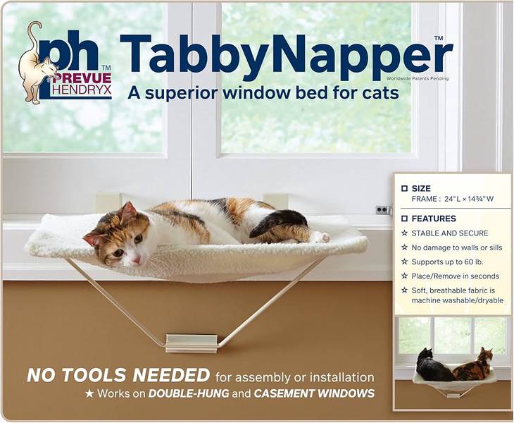 PPP TabbyNapper Cat Window Bed