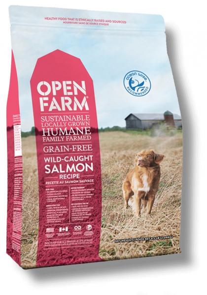 Open Farm Dog Dry GF Wild-Caught Salmon 4 lb.