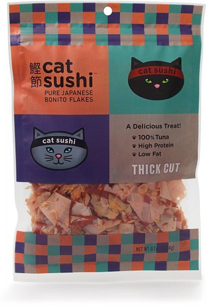 CNN Cat Sushi Thick Cut Bonito Flakes .7 oz