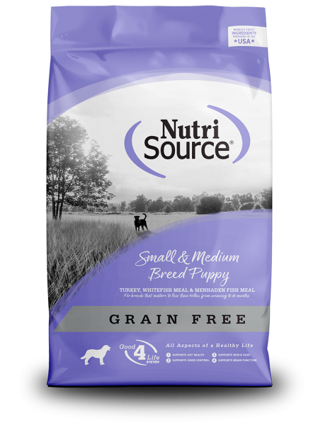 Nutrisource GF Sm/Med Breed Puppy 4 lb.