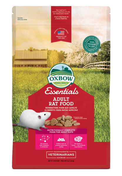 Oxbow* Food Essentials Rat Adult 3 lb.