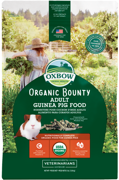 Oxbow* Food Organic Bounty Guinea Pig Food 3 lb.