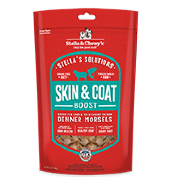 Stella & Chewy's Solutions Skin & Coat Lamb & Salmon Boost 13 oz.