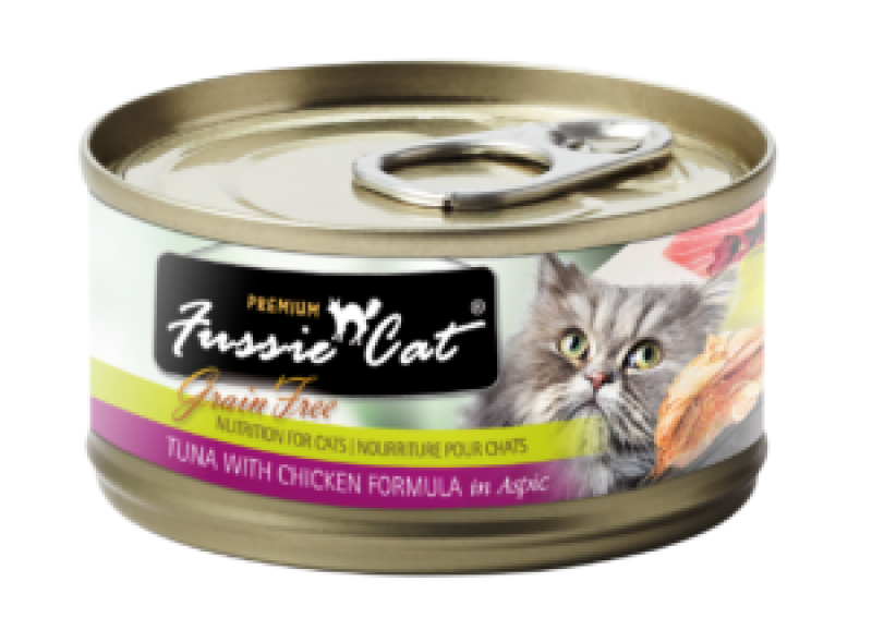 Fussie Cat Tuna w/ Chicken 5.5 oz.