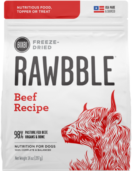 Bixbi Rawbble FD Food Beef 26 oz.