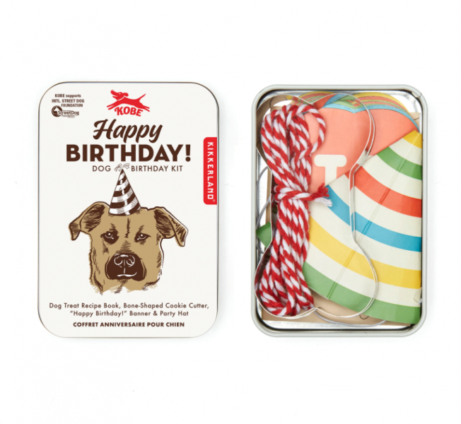 Kikkerland Dog Birthday Kit