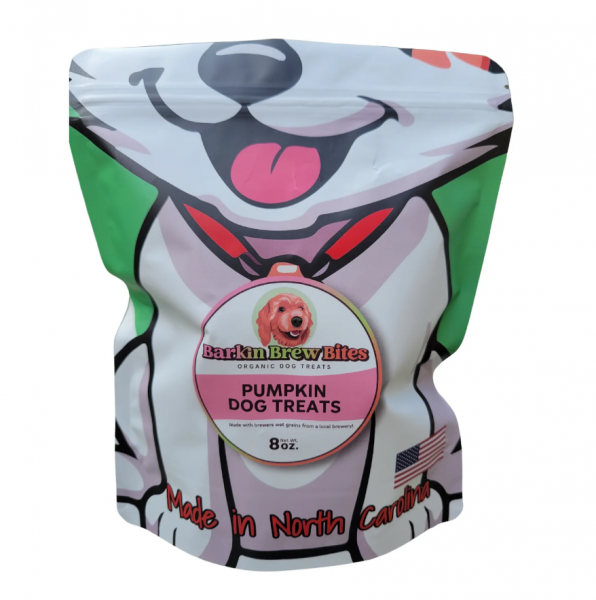 Barkin Brew Bites Pumpkin Treats 8 oz.