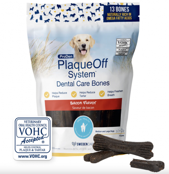 Plaque Off Dental Bones Regular Bacon 17 oz