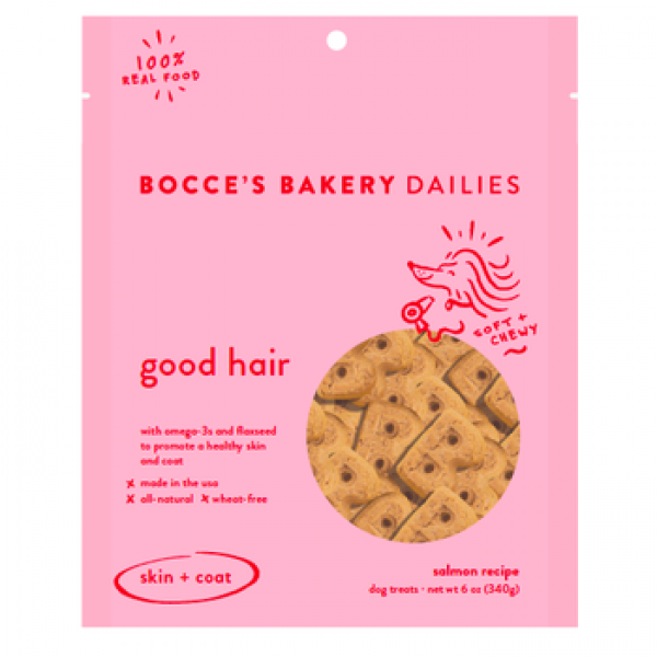 Bocce's* Bakery Dailies Soft & Chewy Good Hair 6 oz Bag