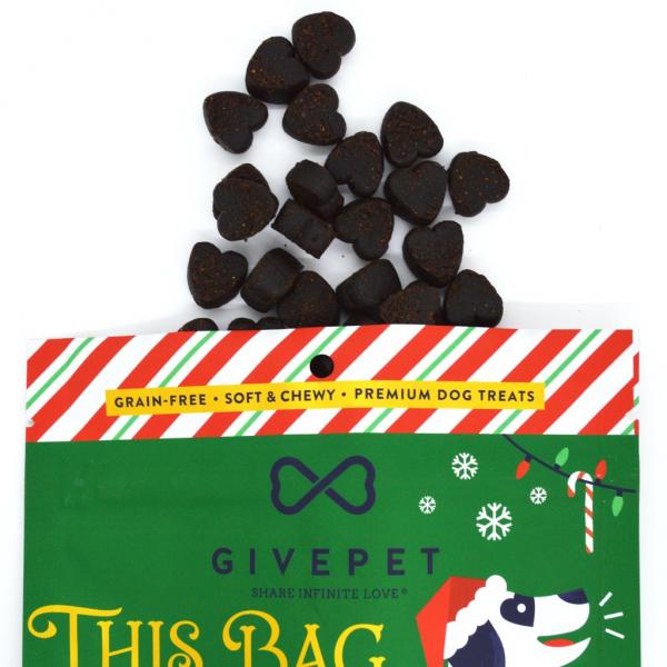 GivePet Holiday Dog Treat Soft Peppermint Bark 6 oz.