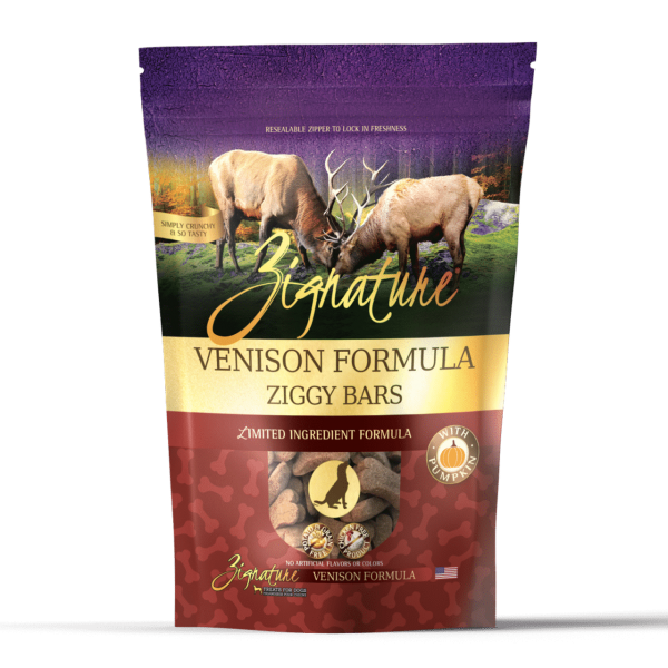 Zignature* Crunchy Treats Venison 12 oz.