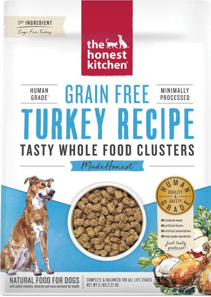 The Honest Kitchen Whole Food Clusters GF Turkey 20 lb