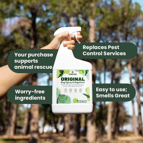 Cedarcide Original Biting Insect Spray 1 oz.
