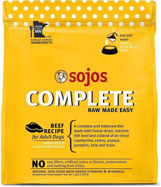 Sojos Complete Mix Beef 7 lb.