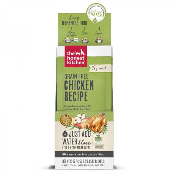The Honest Kitchen Wholemade GF Chicken Single Serve 1.5 oz