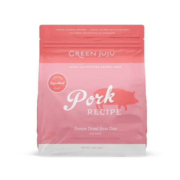 Green Juju* FD Raw Diet Pork 14 oz.