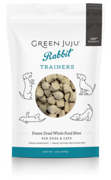 Green Juju* Training Treat Rabbit 2.5 oz.