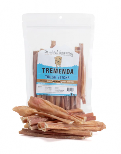 TND* Tremenda Tough Sticks 6" 8 oz. bag