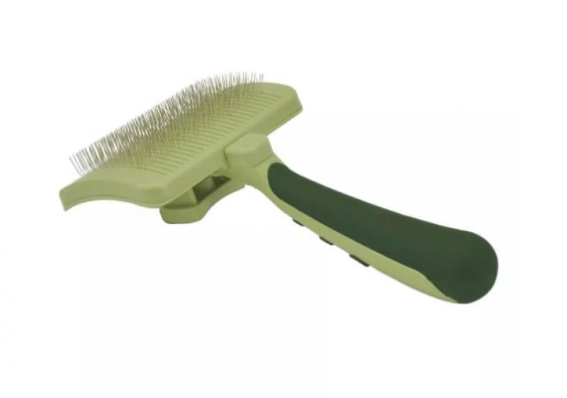 Coastal Safari Self-Cleaning Slicker Brush Small