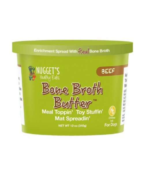 Nuggets Frozen Bone Broth Butter Beef 12 oz