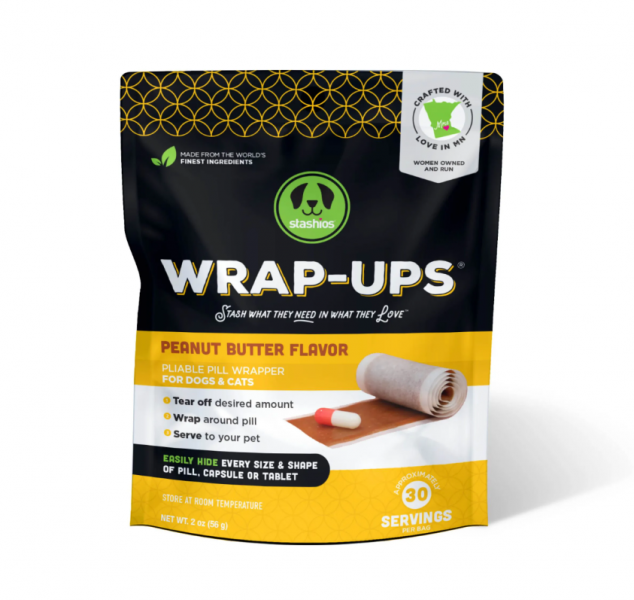 Stashios Wrap-Ups Peanut Butter