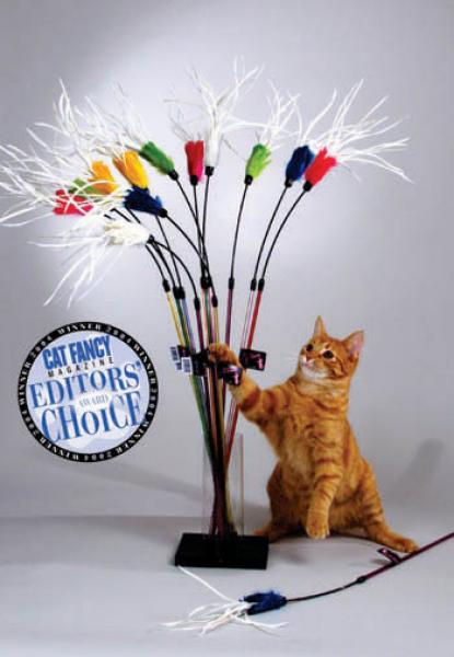The PURRfect Feather Bouncer