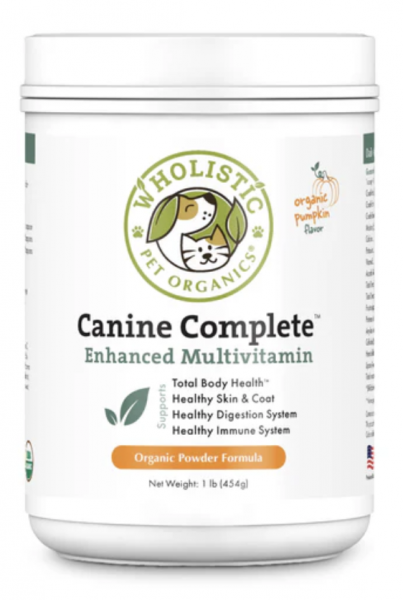 Wholistic* Pet Organics Canine Complete Pumpkin 8 oz