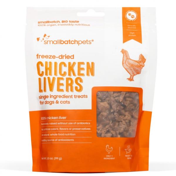 Small Batch FD Treat Chicken Liver 3.5 oz