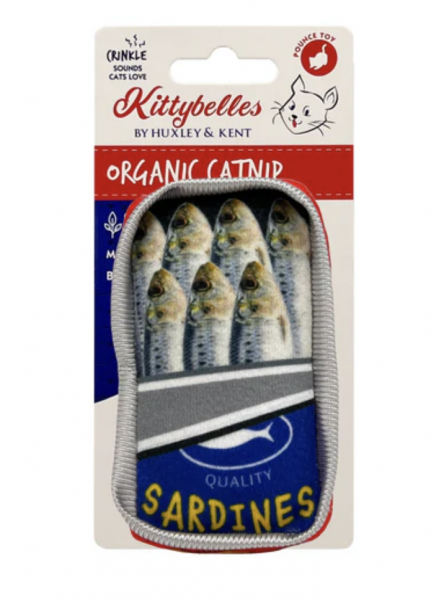 Kittybelles Cat Toy Sardine Tin