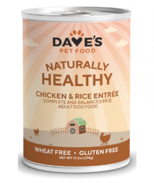 Dave's NH Dog Chicken Rice 13 oz.