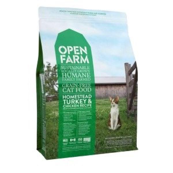 Open Farm Cat Dry GF Turkey & Chicken Homestead 4 lb.