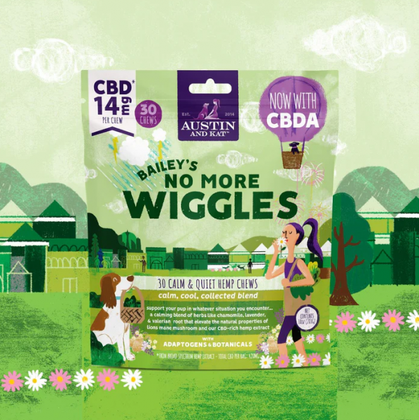 Austin and Kat CBD Trial Size No More Wiggles 10 ct.