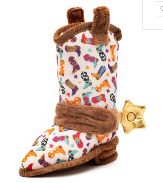 The Worthy Dog Wild Wild West Boot Toy