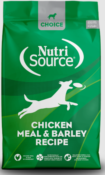 Nutrisource Choice Chicken Meal & Barley 40 lb.