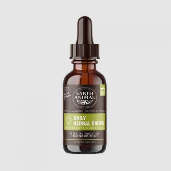 Earth Animal Flea and Tick Herbal Drops 2 oz.