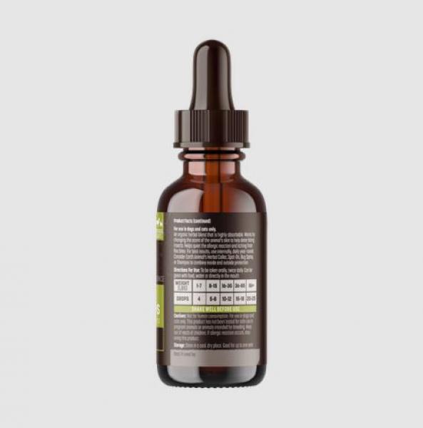 Earth Animal Flea and Tick Herbal Drops 2 oz.