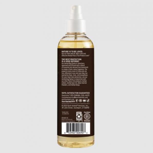 Earth Animal Herbal Bug Spray 8 oz.
