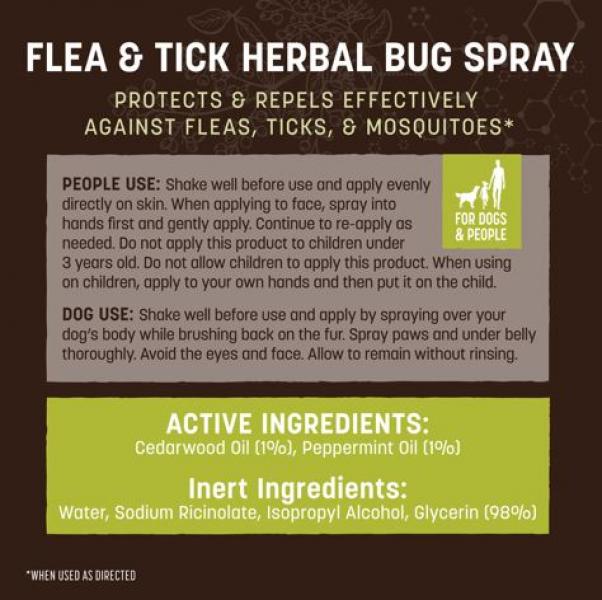 Earth Animal Herbal Bug Spray 8 oz.