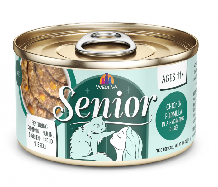 Weruva Cat Can Senior Chicken Hydrating Puree 5.5 oz