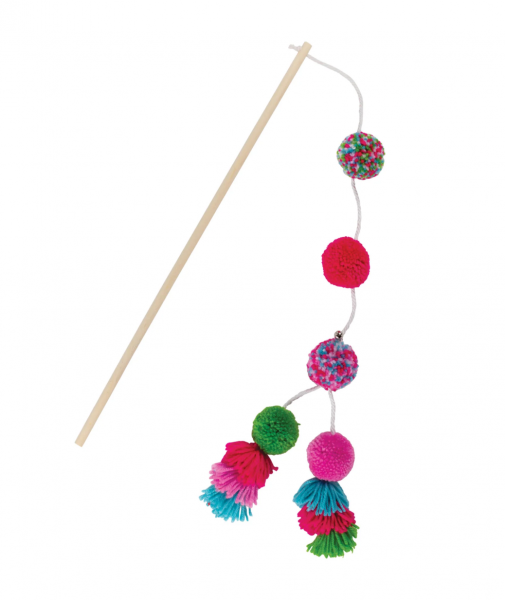 Fringe Cat Toy Shake Your Pom Pom Teaser