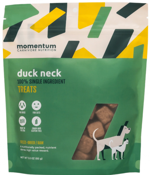 Momentum* FD Treats Duck Necks 3 oz.