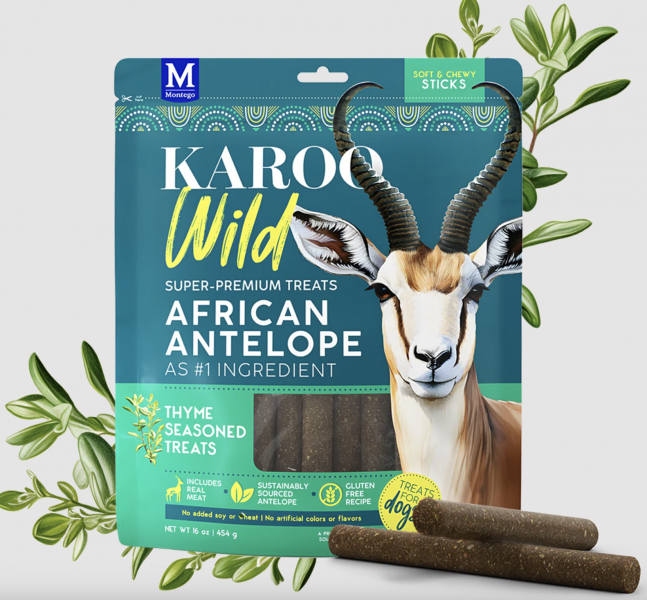 Karoo Wild Antelope + Thyme Treats Trail Bites 8 oz