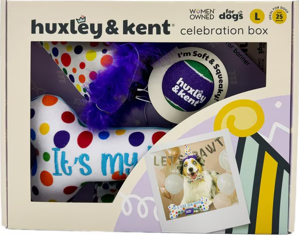 H&K Dog Barkday Celebration Box Large