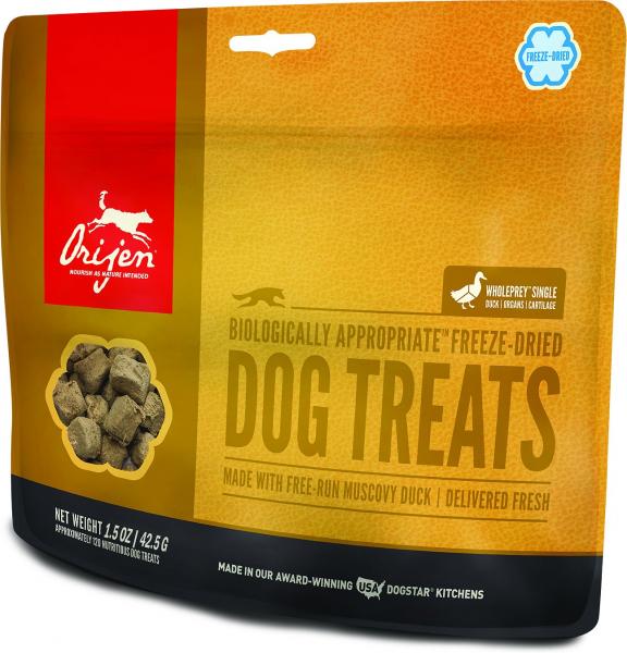 Orijen Freeze Dried Duck Treats 3.25 oz.