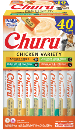 Ciao Churu Purees Chicken Variety 40 Tube Box