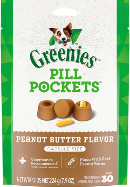 Pill Pockets Peanut Butter Capsule 7.9 oz.