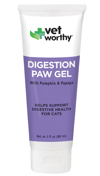 Vet Worthy Cat Supplement Paw Gel Digestive 3 oz