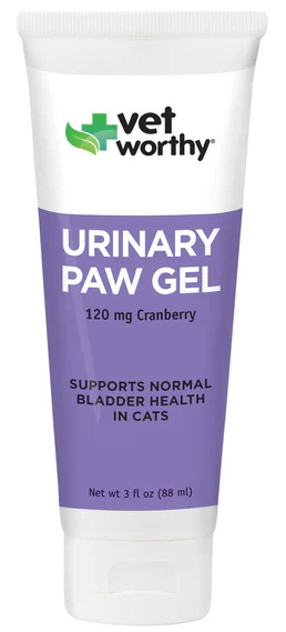 Vet Worthy Cat Supplement Paw Gel Urinary 3 oz