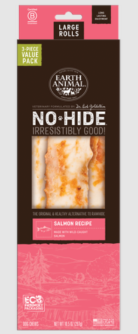 EA No Hide Salmon Chews Medium 7" Value Pack 3 ct.