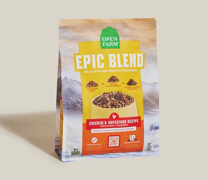 Open Farm Dog Dry Epic Blend Chicken Superfood 18 lb.